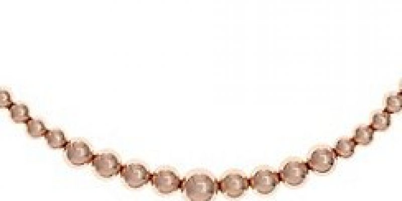 Designer rose ball necklace now only €112.50 (WAS €78.75 Save 70%) – @ currys.