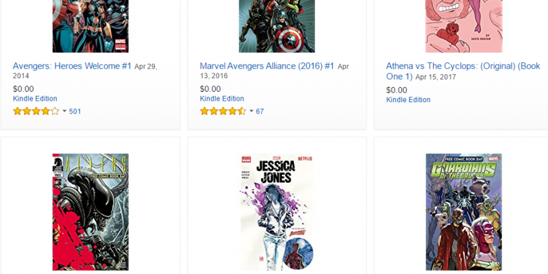 50+ FREE Comics on Kindle: Overwatch 1-10, WoW: Legion 1-4, Avengers, Capt. America, Aliens, Ult. Spidrmn, TMNT +More @Amazon US