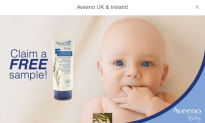 Expired: Friday Freebie – Free Sample of NEW AVEENO® Baby, with natural oatmeal, gently soothes, nourishes and protects delicate baby skin.